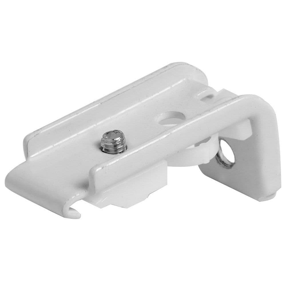 Speedy Fineline Top & Face Fix Curtain Track Brackets Pack of 4 White