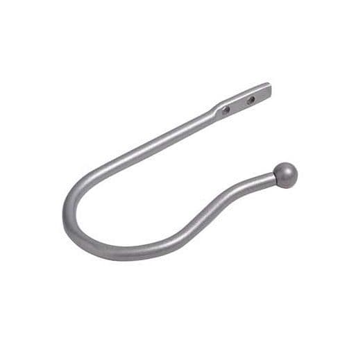 Speedy Voile Metal Curtain Holdbacks Pair Silver