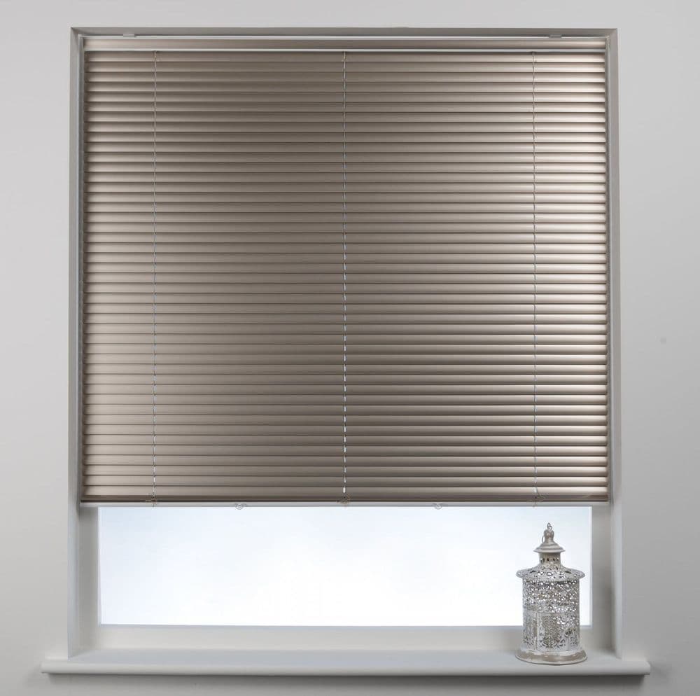 Swish Cordless 25mm Aluminium Blind Champagne