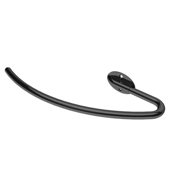 Swish Elements Metal Curtain Holdbacks Pair Graphite