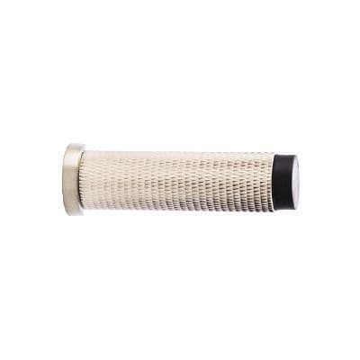 A&W Knurled Door Stop - Satin Nickel