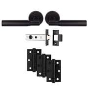 Belas Latch Pack - Matt Black