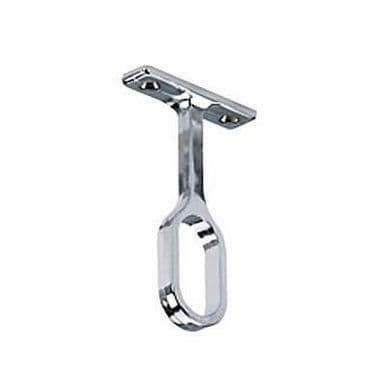 Chrome Centre Support for Oval Hanging Rail
