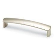 Finesse Bowed 'D' Handle - Brushed Nickel