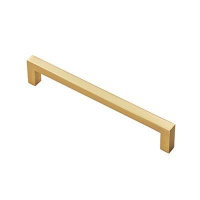 FTD Block Handle - Satin Brass