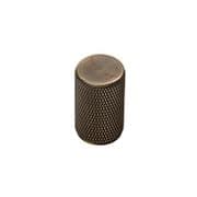 FTD Knurled Knob - Antique Brass