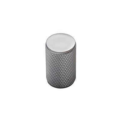FTD Knurled Knob - Polished Chrome