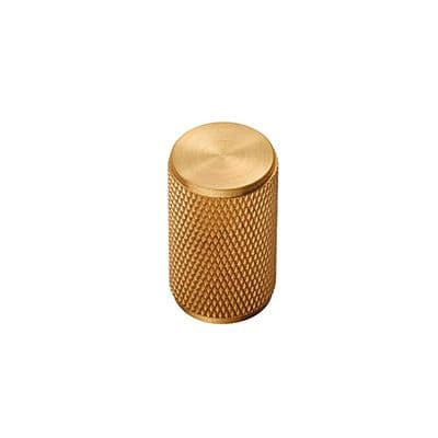 FTD Knurled Knob - Satin Brass
