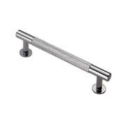 FTD Knurled Pull Handle - Polished Chrome