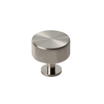 FTD Knurled Radio Knob - Satin Nickel