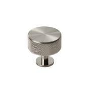FTD Knurled Radio Knob - Satin Nickel