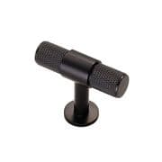 FTD Knurled T-Bar Knob - Matt Black