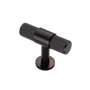 FTD Knurled T-Bar Knob - Matt Black