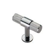 FTD Knurled T-bar Knob - Polished Chrome