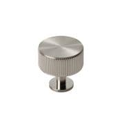 FTD Lines Radio Knob - Satin Nickel