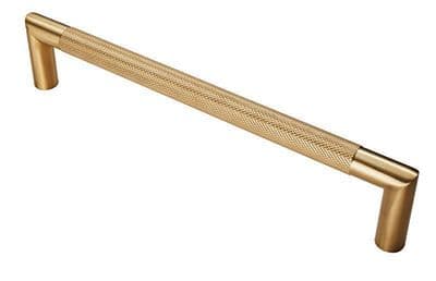 FTD Mitred Knurled Handle - Satin PVD