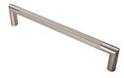 FTD Mitred Knurled Handle - Satin Stainless Steel