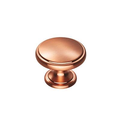Oxford Knob in Satin Copper FTD524SCO
