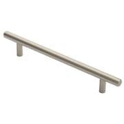FTD Steel T-Bar Handle - Satin Nickel