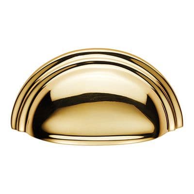 FTD Victorian Cup Pull - Polished Brass
