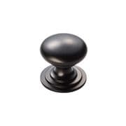 FTD Victorian Cupboard Knob - Matt Black