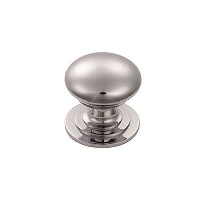 FTD Victorian Cupboard Knob - Polished Chrome