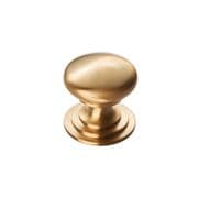 FTD Victorian Cupboard Knob - Satin Brass