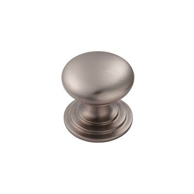 FTD Victorian Cupboard Knob - Stainless Steel Effect