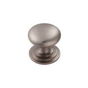 FTD Victorian Cupboard Knob - Stainless Steel Effect