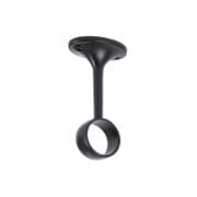 Matt Black Centre Support for Round Hanging Rail