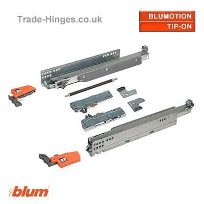 Blum MOVENTO Tip-On Blumotion Runners
