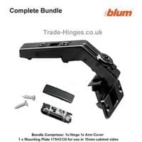 Onyx Bi-fold Hinge - 60 Degree