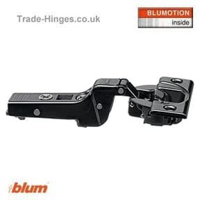 Onyx Soft Close Thick Door Hinge Half Overlay