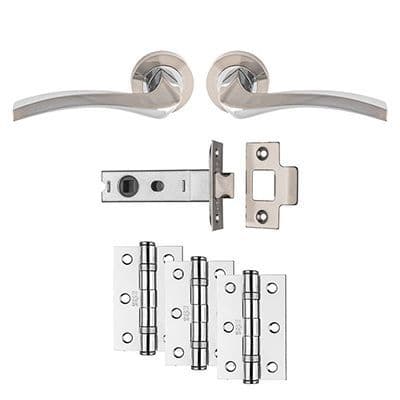 Sines Latch Pack - Nickel/Chrome