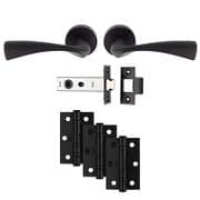 Sintra Latch Pack - Matt Black