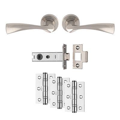 Sintra Latch Pack - Satin Nickel