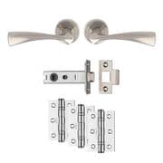 Sintra Latch Pack - Satin Nickel