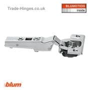 Soft Close Angled Cabinet Hinge -15° Overlay