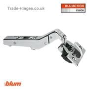 Soft Close Angled Cabinet Hinge +45° Half Overlay