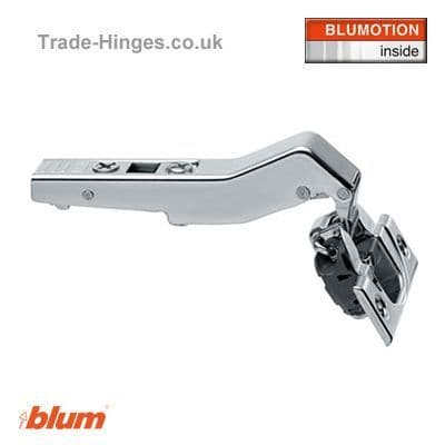 Soft Close Angled Cabinet Hinge +45° Overlay