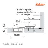 Soft Close Blind Corner Hinge