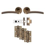 Tavira Latch Pack - Antique Brass