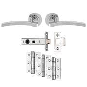 Tavira Latch Pack - Polished Chrome