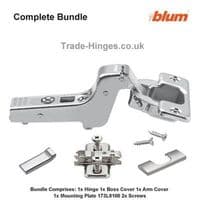 Thick Door Hinges - Inset