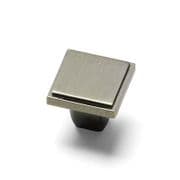 Westminster square knob handles - Antique