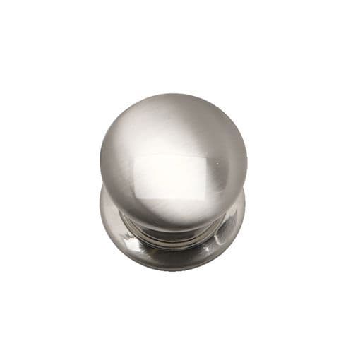 Windsor Round Knob - Brushed Nickel