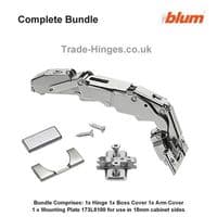 Zero Protrusion Hinge - Unsprung