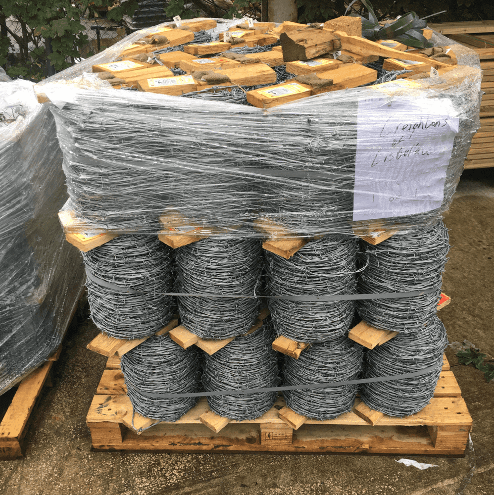 Galvanized Barbed Wire Rolls Farm Supplies Creightons Fermanagh