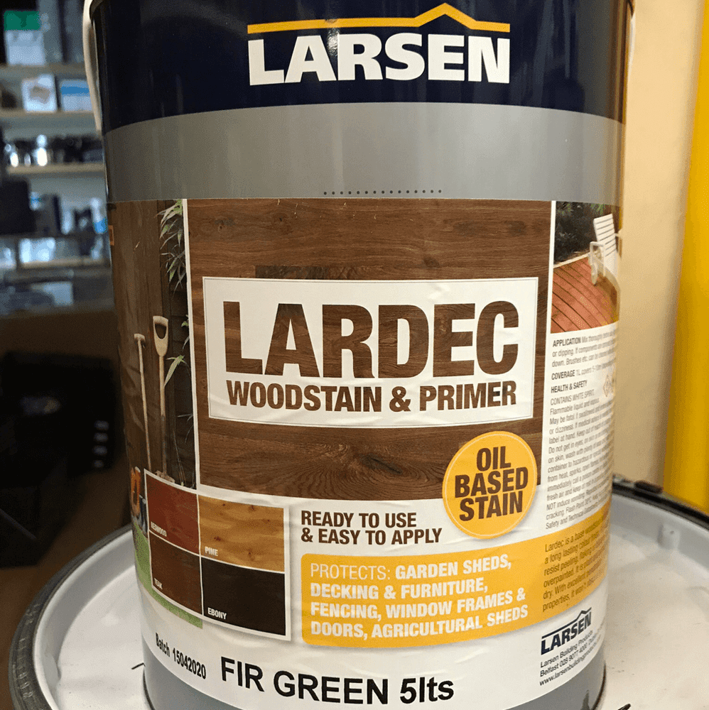 Lardec Woodstain & Primer Decorating Creighton's Fermanagh