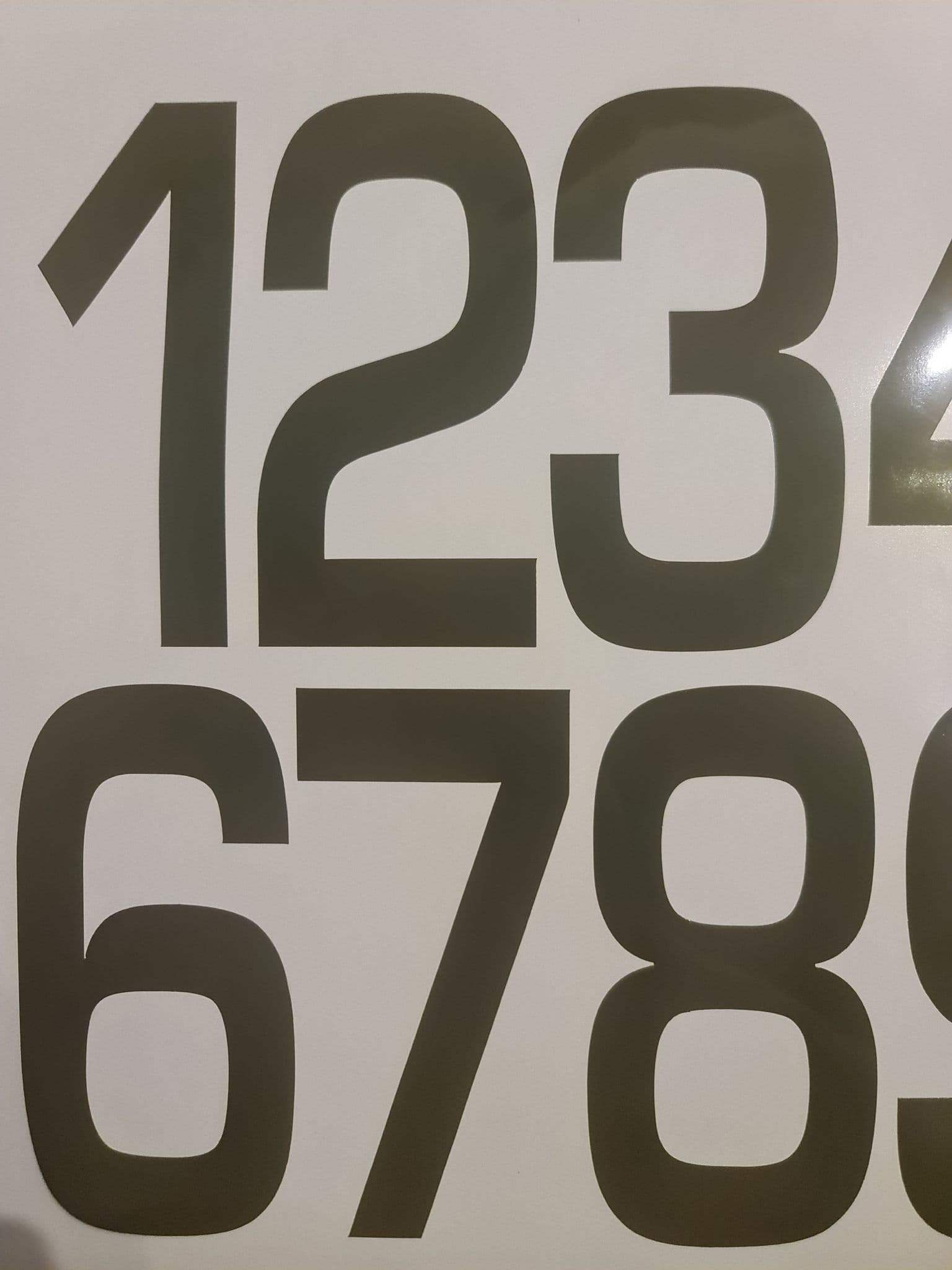 High Resolution Racing Numbers 007 Number Fonts Racing